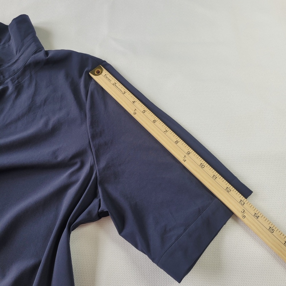 Chico's Black Button Down Tunic Top / Mini Dress … - image 7